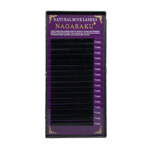 NAGARAKU, Ресницы на ленте Natural Mink, 11/0,10 мм, D-изгиб